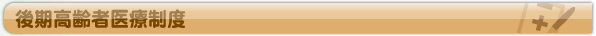 後期高齢者医療制度